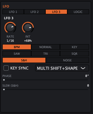 XiDelta+ LFO 3 — extra modulation lanes